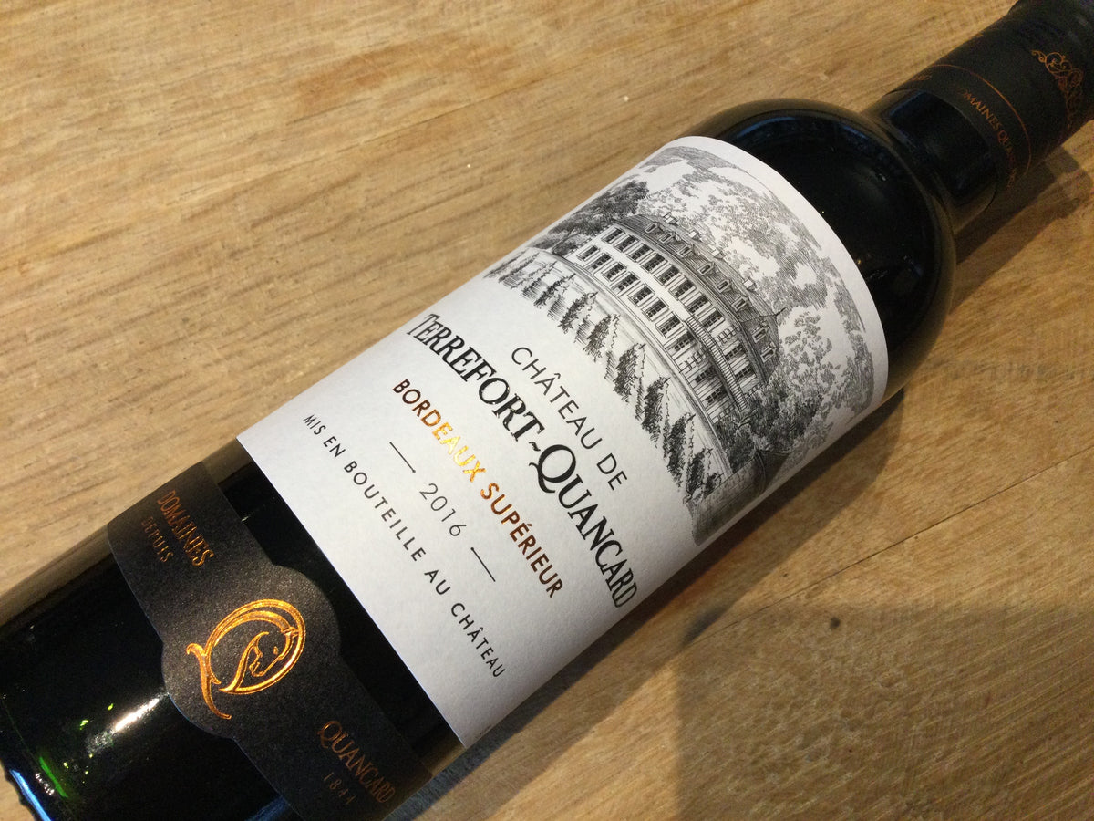 Château de Terrefort-Quancard 2016 Half Bottle – Cellar Door Wines