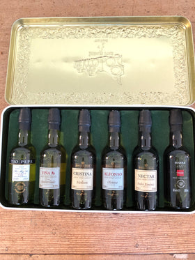 Tio Pepe Sherry Tasting Tin 6 x 50ml bottles
