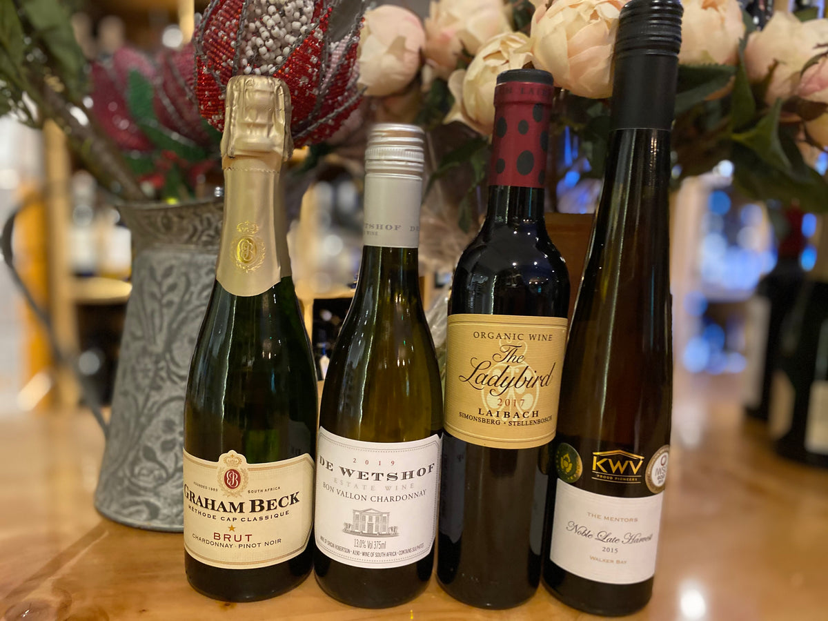 South African Half Bottle Flight Cellar Door Wines